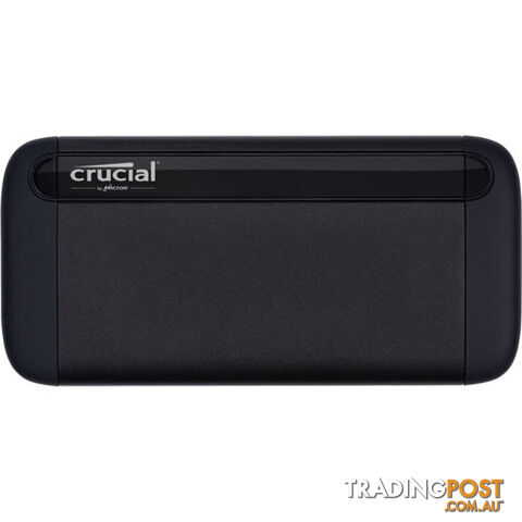Crucial CT500X8SSD9 X8 500GB Portable SSD, 1050R/MB/s, USB C - Crucial - 649528822406 - CT500X8SSD9