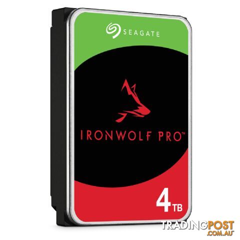 Seagate ST4000NT001 IronWolf Pro NAS 3.5" 7200RPM SATA HDD 4TB - Seagate - ST4000NT001