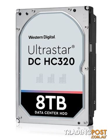 WD 0B36404 8TB Ultrastar Enterprise HC320 3.5" SATA 256MB Hard Drive - WD - 829686005181 - 0B36404