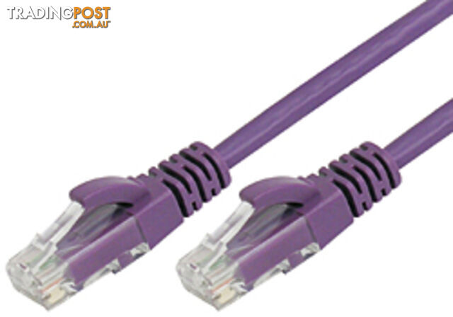 Comsol UTP-02-6B-PUR 2M RJ45 Cat 6 Patch Cable - Purple - Comsol - 9332902009715...