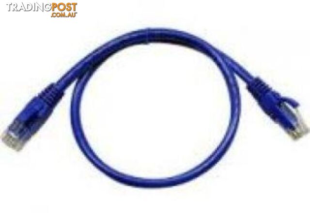 Cat6 Straight Network Cable 1m Blue - Generic - 9341756010358 - CAB-CAT6-1MBL