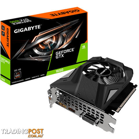 GIGABYTE GV-N1656OC-4GD GeForce GTX 1650 D6 OC 4G Graphics Card - Gigabyte - 4719331306663 - GV-N1656OC-4GD