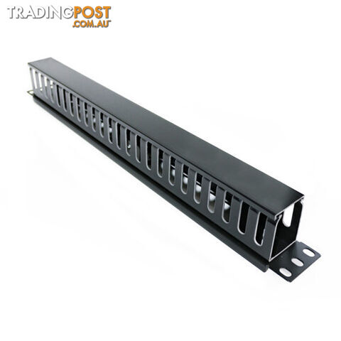 Serveredge CMR-1RU-24PLS 1RU Horizontal 24 SLOTS Plastic Cable Management Rail -...