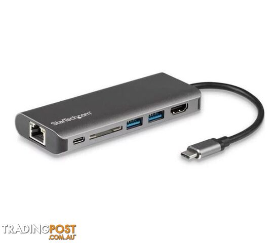 StarTech DKT30CSDHPD USB-C Multiport Adapter w/ SD - HDMI GbE - StarTech - 065030872362 - DKT30CSDHPD