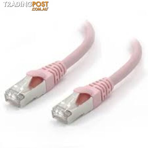 Alogic C6A-0.5-Pink-SH 0.5m Pink 10GbE Shielded CAT6A LSZH Network Cable -...