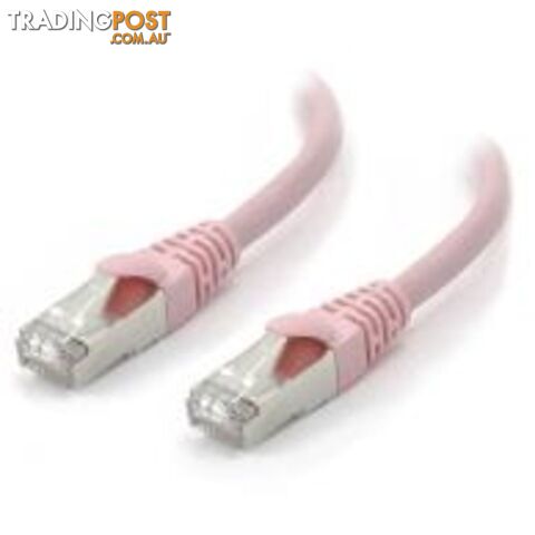 Alogic C6A-0.5-Pink-SH 0.5m Pink 10GbE Shielded CAT6A LSZH Network Cable - Alogic - 9350784007780 - C6A-0.5-Pink-SH - photo 2 of 2