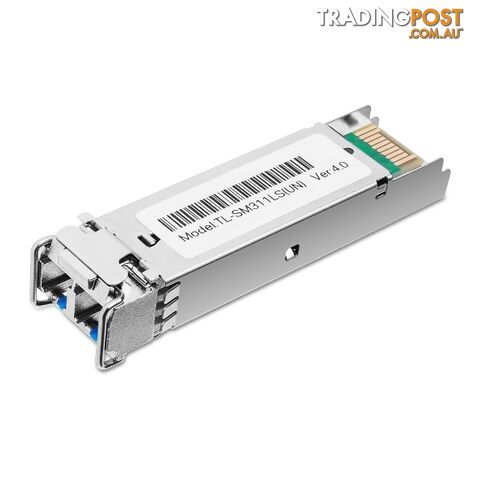 TP-Link TL-SM311LS SFP Module Single Mode Mini GBIC, IEEE 802.3z, LC-Type, 1310nm, 10km, Single-mode - TP-Link - 6935364030216 - TL-SM311LS