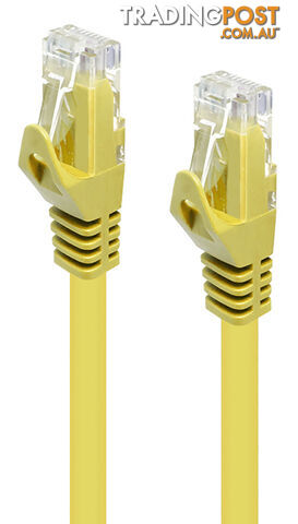 Alogic C6-20-Yellow 20m Yellow CAT6 network Cable - Alogic - 9350784000866 - C6-20-Yellow