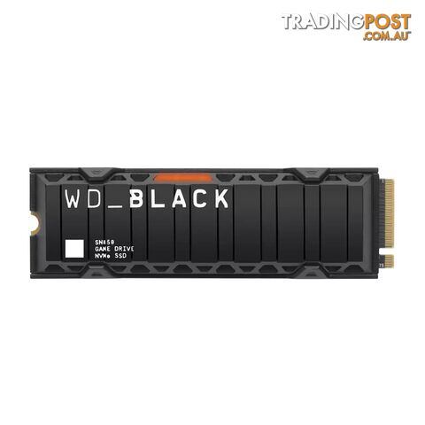 WD WDS500G1XHE Black SN850 500GB Gen4 NVMe SSD - with Heatsink - WD - 718037875897 - WDS500G1XHE