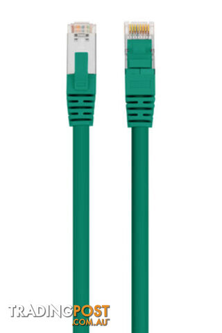 Comsol SSTP-.5-C8-GRN 50cm 40GbE Cat 8 S/FTP Shielded Patch Cable LSZH - Green -...