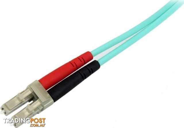 StarTech A50FBLCLC1 1m 10 Gb Aqua MM Fiber Patch Cable LC/LC - StarTech - 065030827065 - A50FBLCLC1 - photo 2 of 2