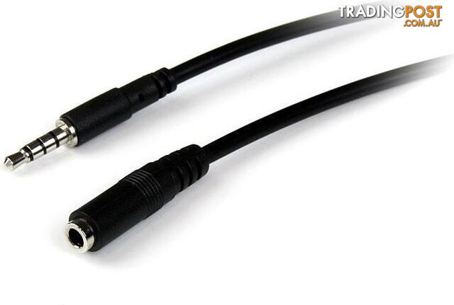 StarTech MUHSMF2M 3.5mm 4 Position Headset Extension Cable - StarTech -...