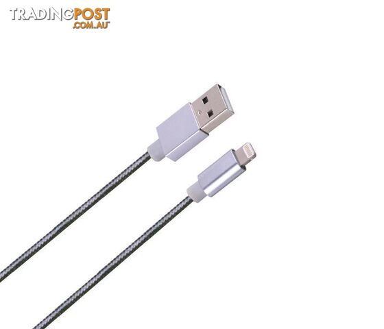 8Ware 8W-IPHR1 Premium 1m Apple Certified USB Lightning Data Sync Fast Charging Cable - 8ware - 0750258579864 - 8W-IPHR1