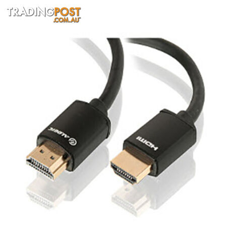 Alogic PHD-02-MM-V2 2m HDMI Carbon High Speed With Ethernet V2.0 - HDMI Male to HDMI Male - Alogic - 9319867841024 - PHD-02-MM-V2