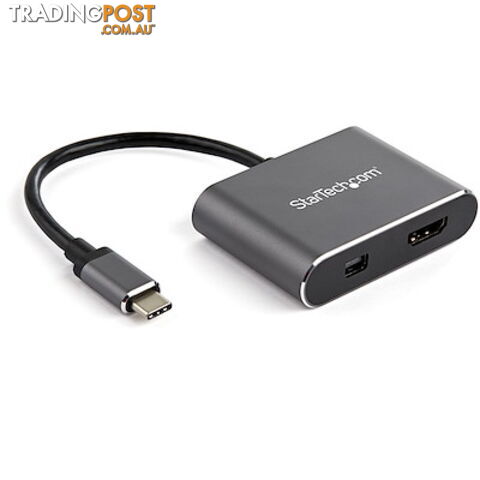 STARTECH CDP2HDMDP USB-C to HDMI or mDP 2-in-1 Adapter - StarTech - 0065030884365 - CDP2HDMDP