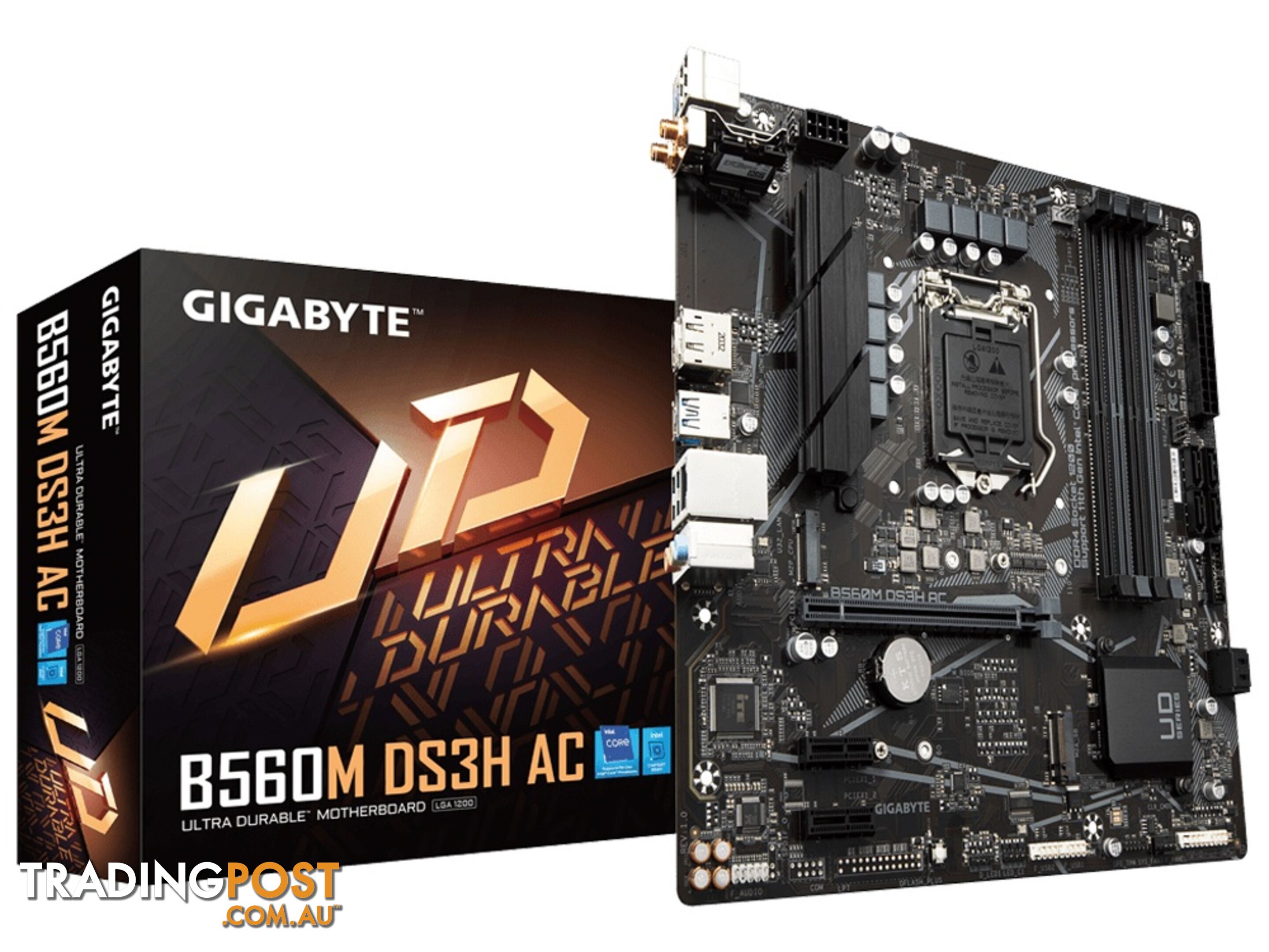 Gigabyte B560M DS3H AC mATX Motherboard - Gigabyte - 889523026991 - B560M DS3H AC