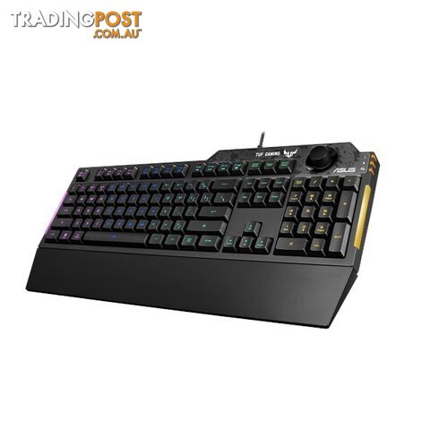 ASUS TUF Gaming K1 RGB Gaming Keyboard - ASUS - 192876625521 - TUF GAMING K1