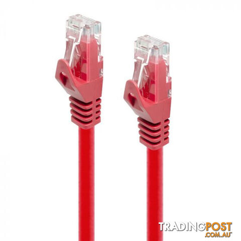 Alogic C6-2.5-Red 2.5m Red Cat60 Network Cable - Alogic - 9319866000248 -...