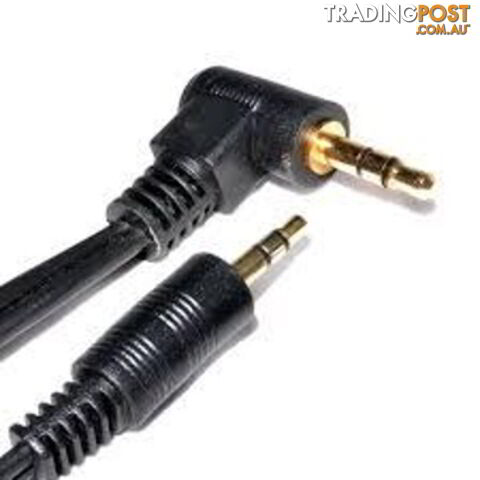 3.5mm - 3.5mm Combined Audio Jack Male to Male Cable-Right Angle CAMTMR - Generic - CAMTMR
