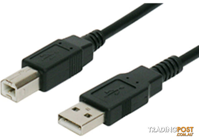 Comsol USB2-AB-03 3M USB 2.0 cable type A male-B male - 480Mbps - Comsol -...