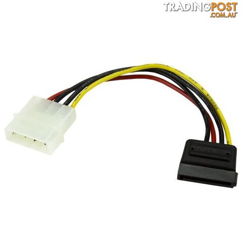 StarTech SATAPOWADAP 6in Molex to SATA Power Cable Adapter - StarTech -...