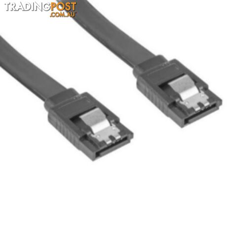 Cruxtec STS75-BK 180 Degree to 180 Degree SATA3 Cable 75cm - Cruxtec -...