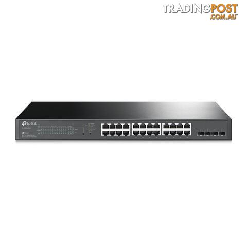 TP-Link TL-SG2428P JetStream 28-Port Gigabit Smart Switch with 24-Port PoE+ - TP-Link - 6935364030650 - TL-SG2428P