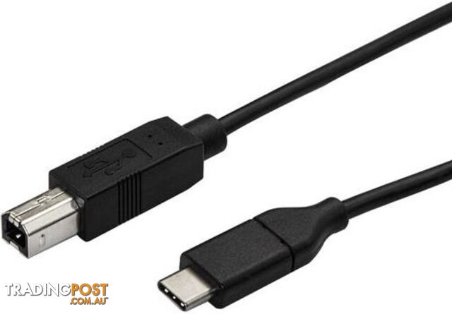 StarTech USB2CB50CM 0.5m USB C to USB B Printer Cable - StarTech - 065030872997 - USB2CB50CM