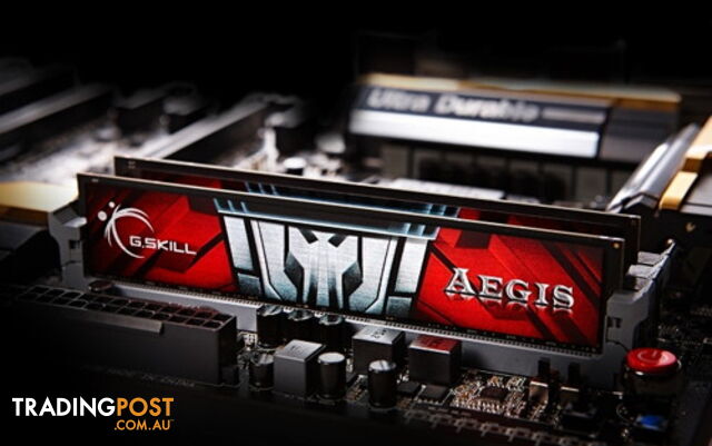 Gskill AEGIS 8GB 1600MHz DDR3 F3-1600C11S-8GIS - G.Skill - 4719692000361 - F3-1600C11S-8GIS
