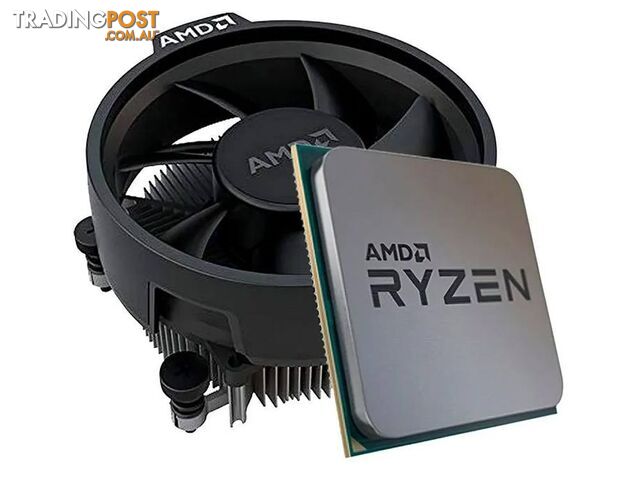 AMD 100-100000510MPK Ryzen 3 4100 4-Core 8 Threads AM4 3.8GHz CPU Processor OEM With Wraith Stealth Cooler - AMD - 5252816221017 - 100-100000510MPK