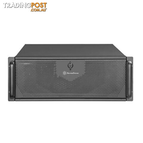 SilverStone SST-RM42-502 RM42 502 Black 4U Rackmount Case, No PSU - Silverstone - 4710679810492 - SST-RM42-502