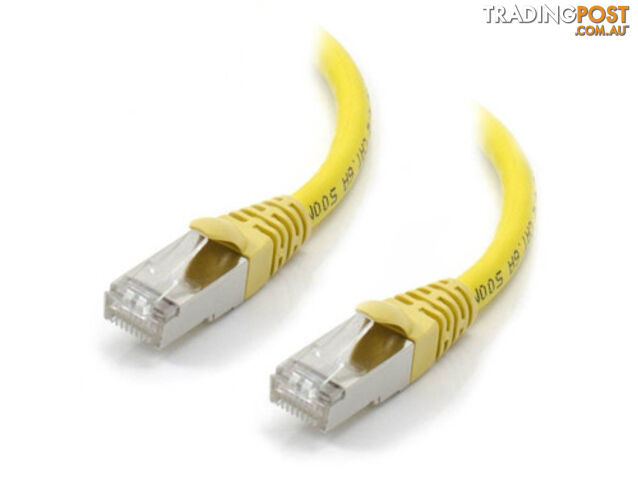 Alogic C6A-1.5-Yellow-SH 1.5m Yellow 10G Shielded CAT6A LSZH network cable - Alogic - 9350784007421 - C6A-1.5-Yellow-SH