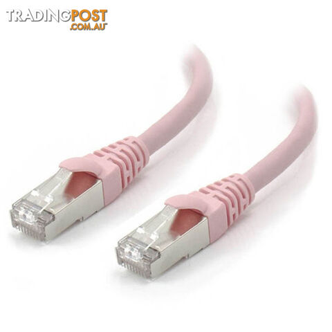 Alogic C6A-1.5-Pink-SH 1.5m Pink 10GbE Shielded CAT6A LSZH Network Cable - Alogic - 9350784007896 - C6A-1.5-Pink-SH