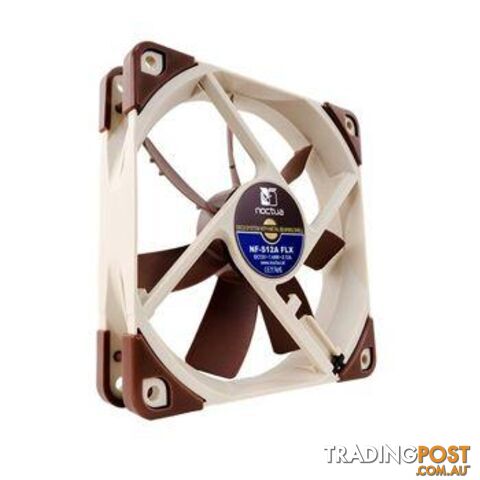 Noctua NF-S12A FLX 120mm 1200RPM Case Fan NF-S12AFLX - Noctua - 4716123314905 -...