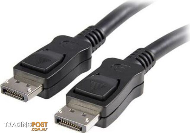 StarTech DISPL2M 2m DisplayPort 1.2 Cable with Latches - StarTech - 065030844215...