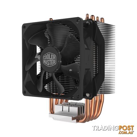 Cooler Master RR-H412-20PK-R2 Hyper H412R, 92Mm, PWM Fan, 4 Heat Pipes Design With Direct Contract AM4 - Cooler Master - 884102037030 - RR-H412-20PK-R2