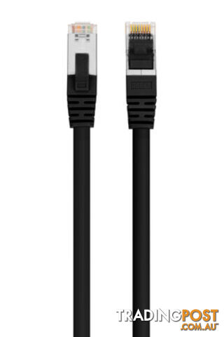 Comsol SSTP-05-C8-BLK 5 Metre 40GbE Cat 8 S/FTP Shielded Patch Cable LSZH -...