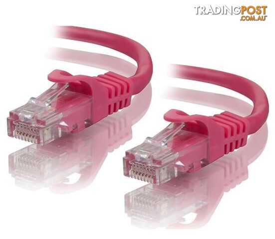 Alogic 5m Pink CAT6 Network Cable C6-05-Pink - Alogic - 9319874521674 - C6-05-Pink