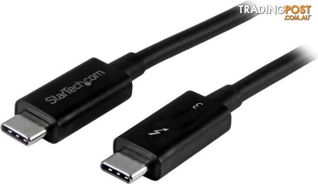 StarTech TBLT3MM1MA 1M THUNDERBOLT 3 USB-C CABLE - 40GBPS - StarTech - 065030864107 - TBLT3MM1MA