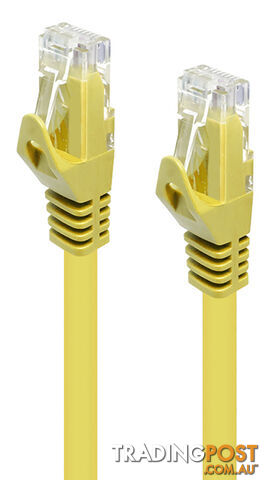 Alogic 2m Yellow CAT6 network Cable C6-02-Yellow - Alogic - 9319866027344 - C6-02-Yellow