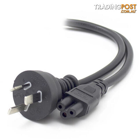 Alogic MF-AUS3PC5-03 3m AUS 3Pin Mains Plug to IEC C5 - Male to Female - Alogic...