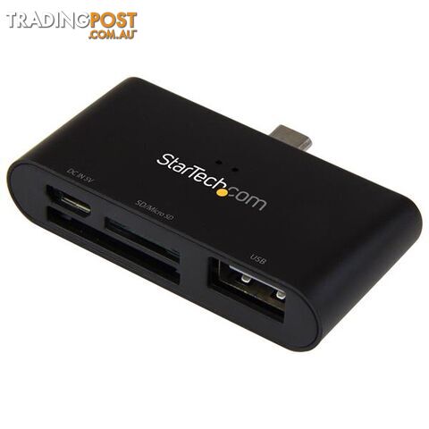 StarTech FCREADU2OTGB OTG USB Card Reader - SD & Micro SD - StarTech - 065030860505 - FCREADU2OTGB