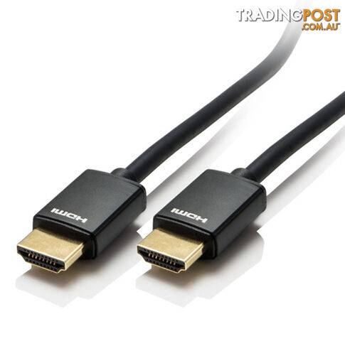 Alogic PHD-01-MM-V2C 1m CARBON SERIES COMMERCIAL High Speed HDMI Cable with Ethernet Ver 2.0 - Male to Male - Alogic - 9319888795672 - PHD-01-MM-V2C