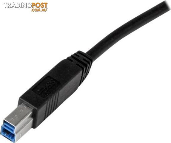 StarTech USB3CAB2M 2m 6 ft Certified USB 3.0 A to B cable - StarTech - 065030850872 - USB3CAB2M - photo 2 of 2