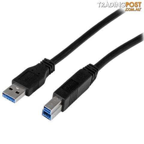 StarTech USB3CAB2M 2m 6 ft Certified USB 3.0 A to B cable - StarTech - 065030850872 - USB3CAB2M