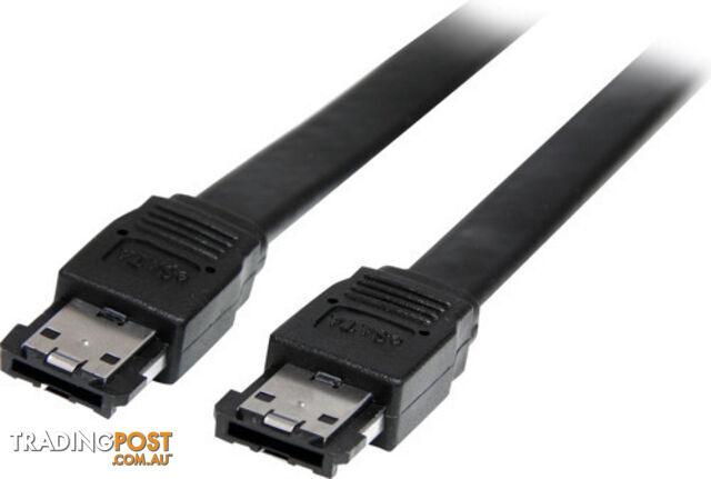 StarTech ESATA6 6 ft Shielded External eSATA Cable M/M - StarTech - 065030818476...