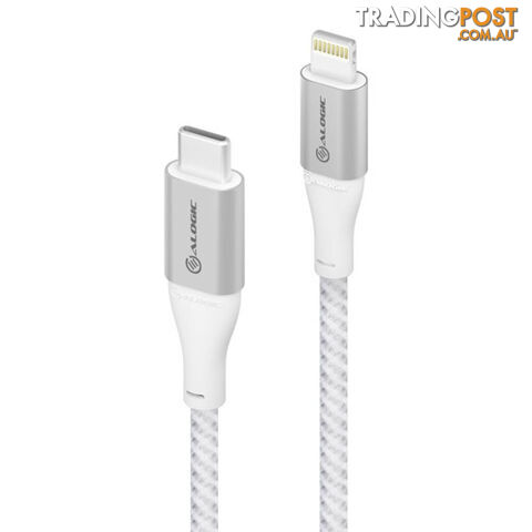 Alogic USB-C to Lightning 1.5m Space Grey ULC8P1.5-SGR - Alogic - 9350784017277...