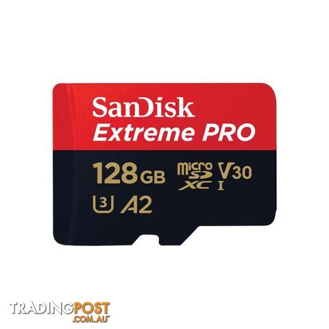 SanDisk SDSQXCD-128G-GN6MA Extreme Pro microSDXC Card 128GB - Sandisk - 619659188528 - SDSQXCD-128G-GN6MA