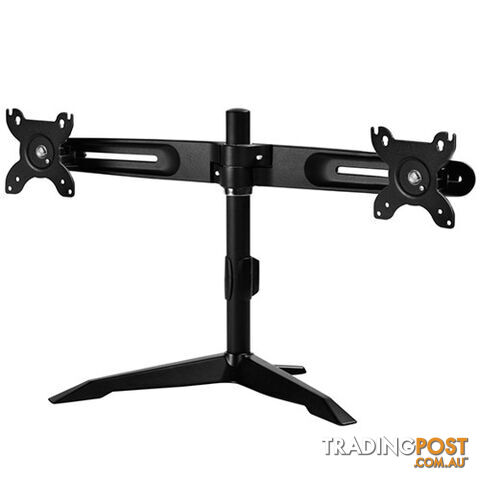 SilverStone ARM23BS Dual Monitor Mount SST-ARM23BS - Silverstone - 4710007223543 - SST-ARM23BS