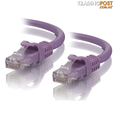 Alogic 0.3m Purple Cat6 Network Cable C6-0.3-Purple - Alogic - 9319866000293 - C6-0.3-Purple